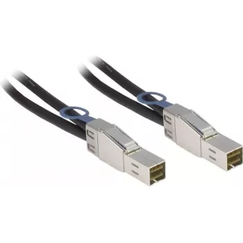 Inter-Tech - Cable SAS externo - SAS 12Gbit/s - 36 pines 4x Mini SAS HD (SFF-8644) (M) a 36 pines 4x Mini SAS HD (SFF-8644) (M) - 1,0m - Negro (88885008)