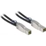 Inter-Tech - Cable SAS externo - SAS 12Gbit/s - 36 pines 4x Mini SAS HD (SFF-8644) (M) a 36 pines 4x Mini SAS HD (SFF-8644) (M) - 1,0m - Negro (88885008)