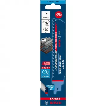 Bosch 2 608 900 365 hoja de sierra de calar/marquetar/sable hoja de sierra sable carburo 1 ud.