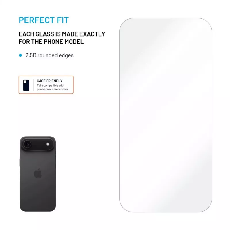 Fixed Screen protector | Apple | iPhone Air | Tempered Glass | Transparente | 2.5D