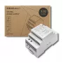 Fuente de alimentación para carril DIN QOLTEC 24V 2.5A 60W gris
