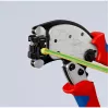 KNIPEX Twistor T alicate de crimpar autoajustable, alicate de crimpar para terminales
