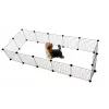 Parque modular para perros C&C 180x75 cm