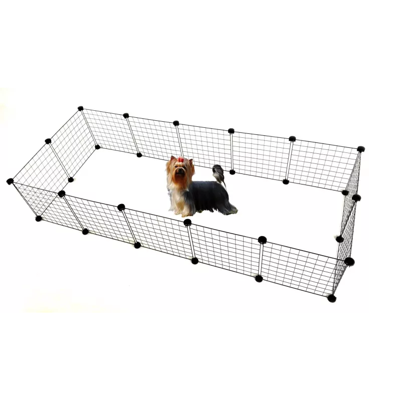 Parque modular para perros C&C 180x75 cm