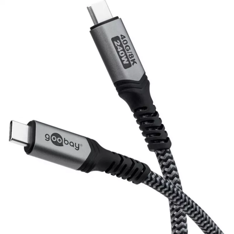 Cable USB Goobay 74210 negro