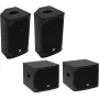 Set de altavoces PA Omnitronic AZX pasivo S 200W 8 Ohm altavoces pasivos