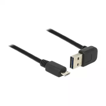 Cable USB DeLOCK 83538 USB 2.0 5 m USB A a Micro-USB B negro