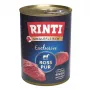 Comida húmeda para perros RINTI Singlefleisch Exclusive caballo 400 g — lata monoproteica para perros adultos, 80 % humedad, 10 % proteína