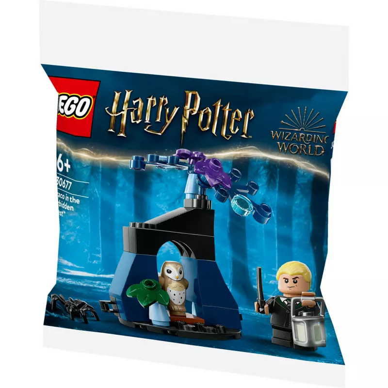 Juguete de construcción LEGO Harry Potter Set Modelo 30677 – Draco en el Bosque Prohibido, escena con minifigura