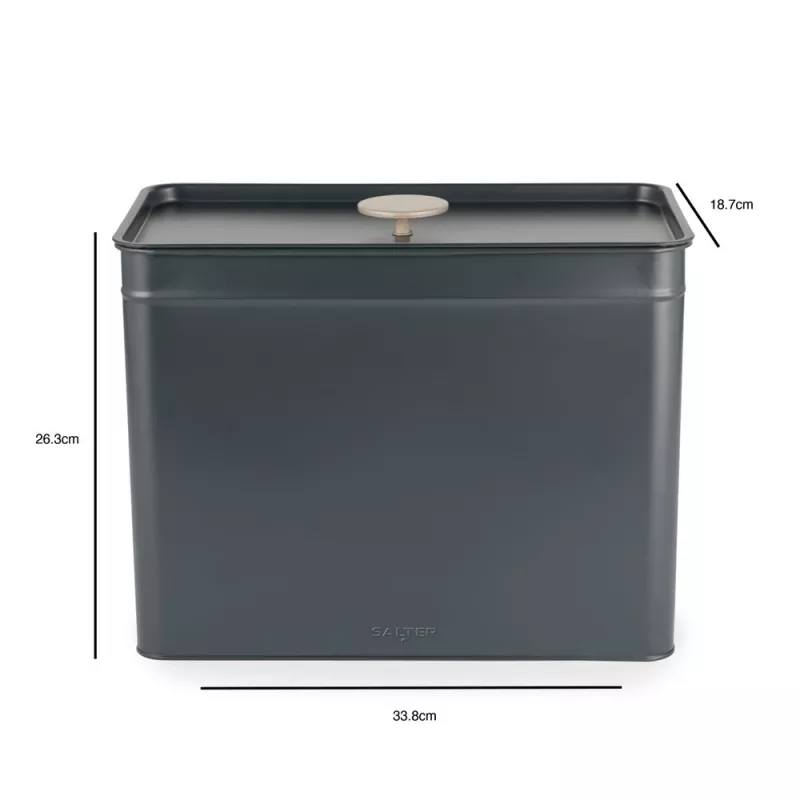 Panera Salter Marino estructura de acero BW124601EU7 – almacenamiento de pan de acero inoxidable