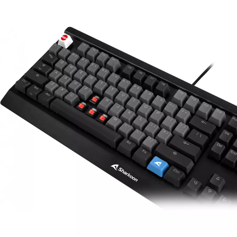 SKILLER SAC20, tecla negra, 115 uds., ISO-Layout (DE)