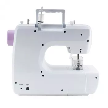 Máquina de coser mecánica Lucznik Lena 2019 — modelo mecánico sencillo, 16 programas, 24 W, brazo libre, ojal de 4 pasos