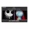 Set de salero y pimentero Paladone PP13163NBC negro multicolor blanco cerámica