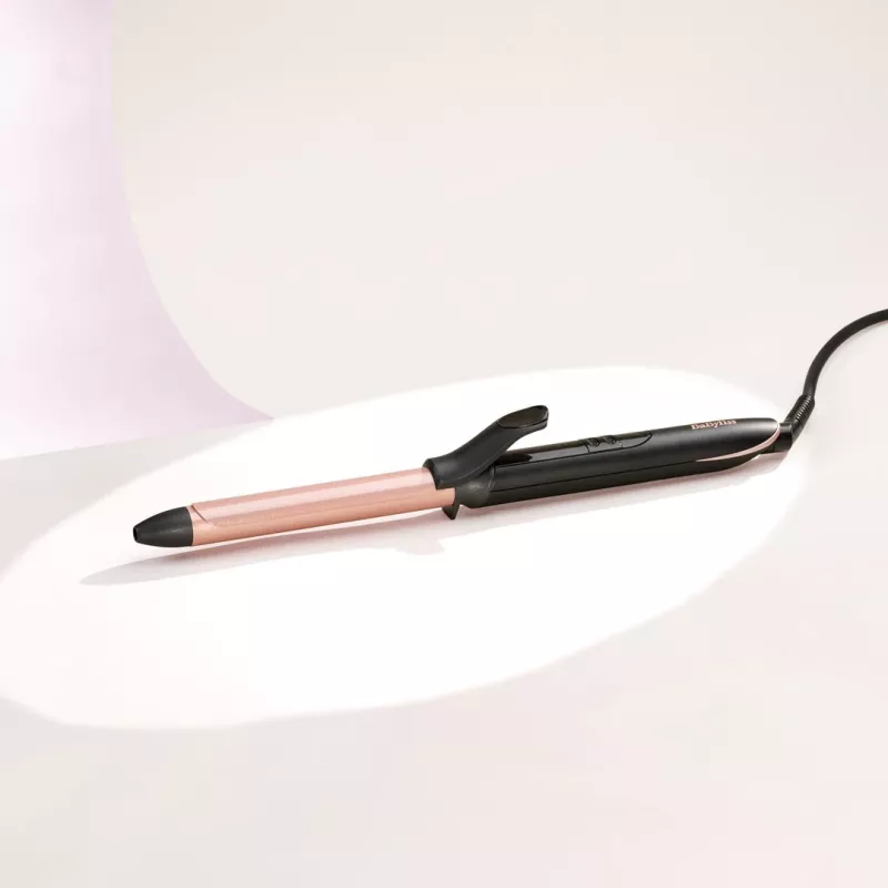 Rizador de pelo BaByliss 19 mm Curling Tong negro oro rosa