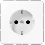 JUNG CD 1520 BFKI WW Toma Schuko, tipo F, irrompible, blanco alpino