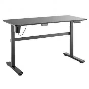 Escritorio de altura ajustable eléctrica Ergo Office ER-434, altura máx. 118 cm, capacidad 50 kg
