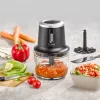 Caso | Picadora multiusos | Chop & Go | Negro | 200 W