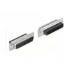 D-Sub HD de 44 pines conector macho crimp a 2 x conector hembra RJ45 DeLOCK 66835