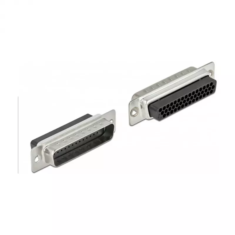 D-Sub HD de 44 pines conector macho crimp a 2 x conector hembra RJ45 DeLOCK 66835
