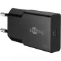 Goobay cargador rápido USB-C™ PD GaN delgado (30 W) negro