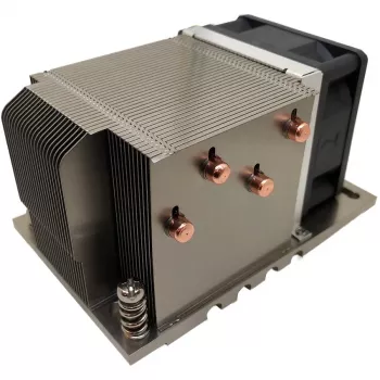 Ventilador de CPU Inter-Tech A-26 6 cm Negro Plata