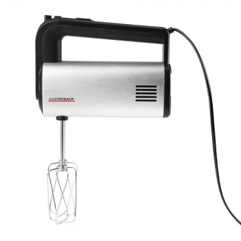 Robot de cocina Gastroback Design Handmixer Pro negro plata
