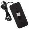 Regleta de enchufes MACLEAN MCE389 B — 6 enchufes, 4×USB-A + 1×USB-C, 110–240V, 2,1A, 2500W, cable de 1,5 m, negra