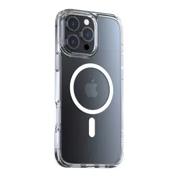 Funda protectora transparente Torras DIAMOND-MAG SERIES para iPhone 16 Pro Max — compatible con MagSafe, transparente
