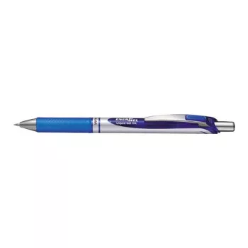 Bolígrafo de clic con clip PENTEL EnerGel XM, tinta azul, pack de 12