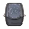 Arenero para gatos DIAMENTIQ BAYA antracita, plástico, 55,5 x 40 x 38,7 cm, puertas reversibles