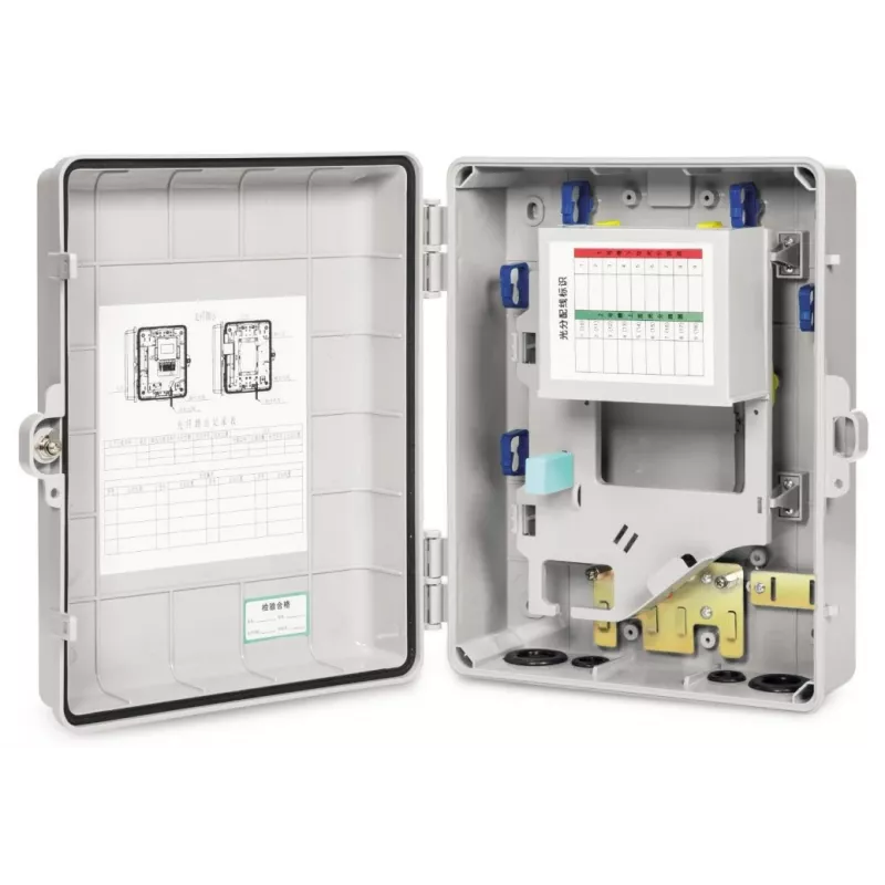 Extralink Esmer EX.0387 caja de fibra óptica, 16 empalmes