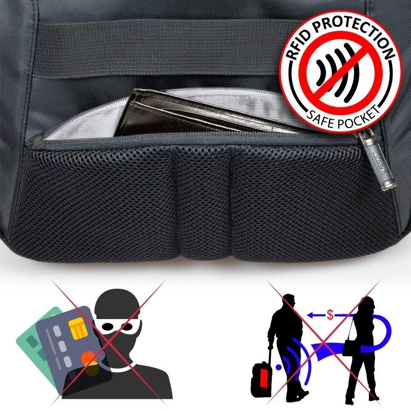Mochila de ocio Port Designs Melbourne Negro