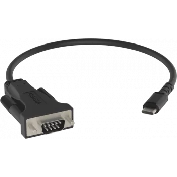 Vision Professional - Adaptador Sirius - USB-C de 24 pines (M) a DB-9 (M) - negro