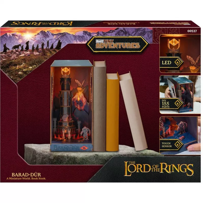 Maqueta de plástico REVELL Tiny Adventures El Señor de los Anillos «Barad-Dûr» (Manualidades) 00537