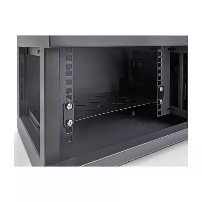Estante de accesorios DELOCK 67317 — acero SPCC, negro, 1 ud.