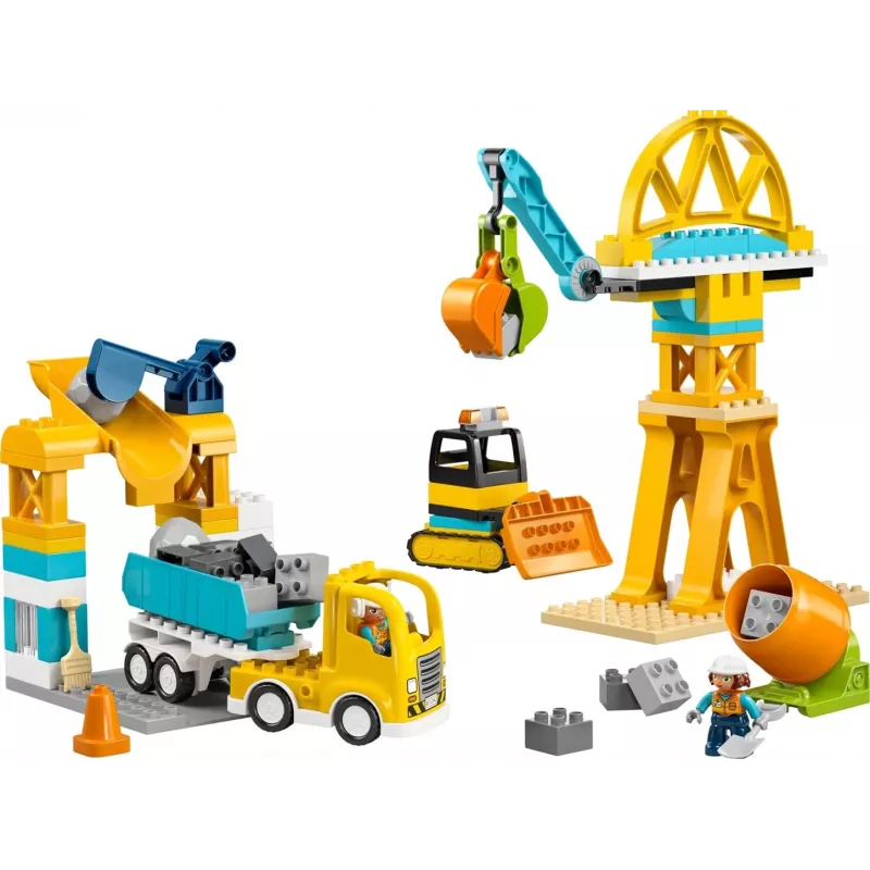 LEGO DUPLO 10476 3 en 1 Obra y vehículos