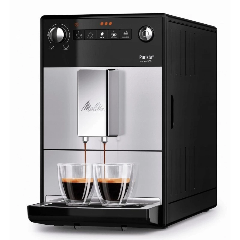 Cafetera superautomática Melitta Purista Series 300 F23/0-101 - plata