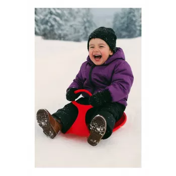 Trineo Jamara Snow Play Snow Glider rojo — plástico, 570×380×30 mm