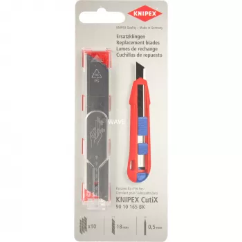 Cuchillo multiusos Knipex 90 10 165 E02 acero inoxidable 119 mm