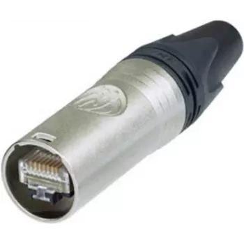Conector de cable Neutrik NE8MX6-T RJ-45 aluminio - negro (NE8MX6-T)