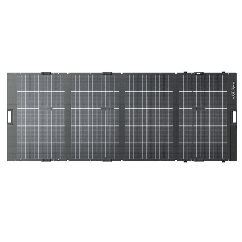 Panel solar ligero EcoFlow 400W silicio monocristalino