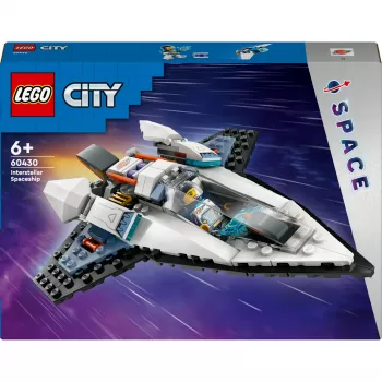 LEGO City juguete de construcción nave espacial 60430 — 240 piezas, 1 minifigura, a partir de 6 años, 170×220×40 mm