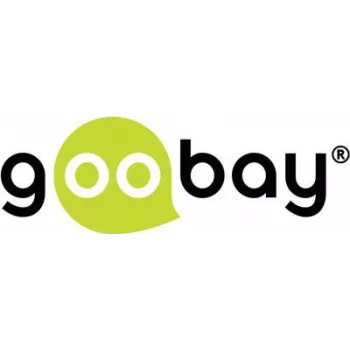 Goobay cable de antena de TV (tipo 135 dB), apantallado cuádruple, 2 m, blanco - dorado, conector hembra coaxial 90° > conector macho coaxial 90° (70417)