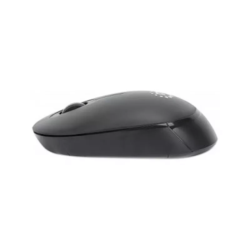 Manhattan ratón inalámbrico Performance III, negro, 1000 dpi, 2,4 GHz (hasta 10 m), USB, óptico, ambidiestro, tres botones con rueda de desplazamiento, receptor nano USB, pila AA (no incluida), base de baja fricción, tres años de garantía