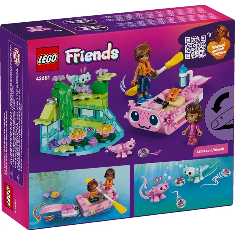 LEGO FRIENDS 42681 Barco de aventuras con ajolote