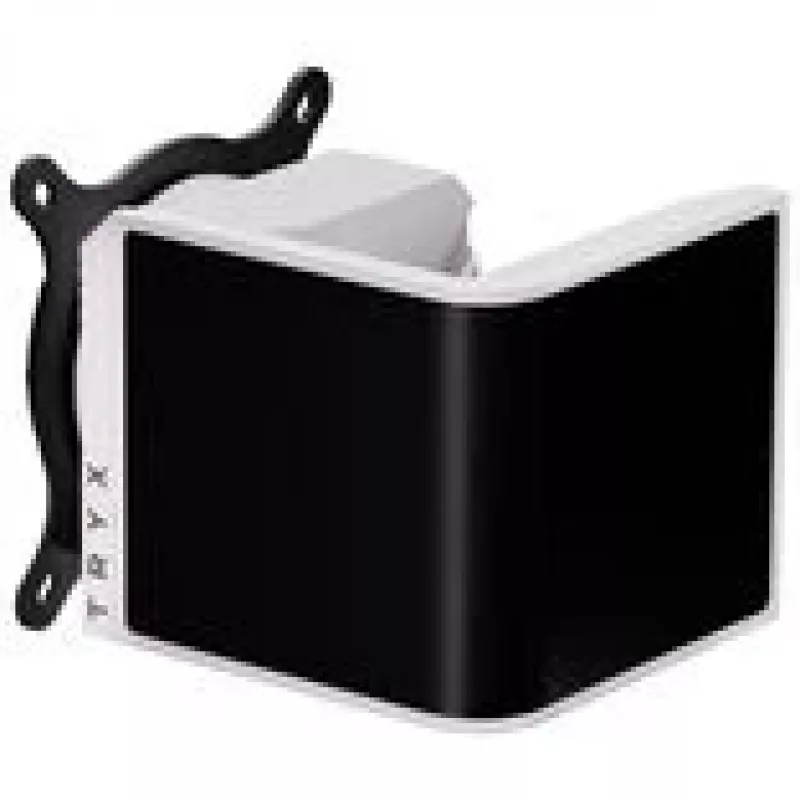Caja de PC Jonsbo D32 PRO + refrigeración líquida completa TRYX PANORAMA SE, ARGB - 240mm, blanco