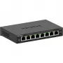 NETGEAR GS308E switch gestionado L2/L3 Gigabit Ethernet (10/100/1000) negro