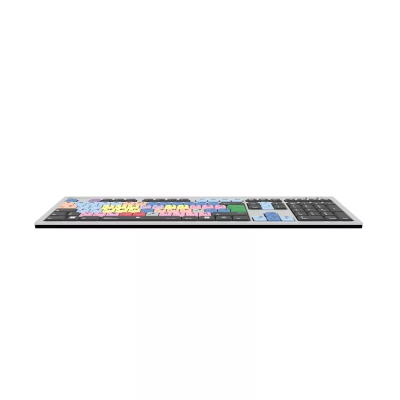 Logickeyboard LKB-MCOM4-AJPU-FR teclado USB AZERTY francés Plata (LKB-MCOM4-AJPU-FR)