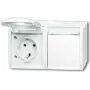 Busch Jaeger 2084-0-0715 toma de corriente CEE 7/3 blanca (2084-0-0715)