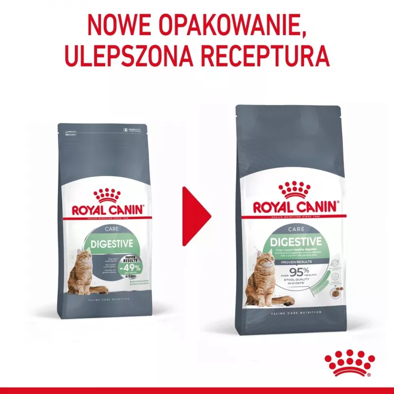 Royal Canin Digestive Care Adult pienso seco para gatos, 10 kg, pescado, aves, arroz, verduras
